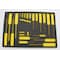 5S Supplies Tool Box Foam Insert 2 Color 48in x 54in Black Top / Yellow Bottom TSF-4854-BLKY - alternate 3